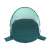 BESTWAY Beach Quick 2 Pop Up tent interior, green and blue, 2 person tent, beach tent, sun shelter, pop up tent