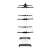 ModernHome foldable vertical clothes drying rack, front view