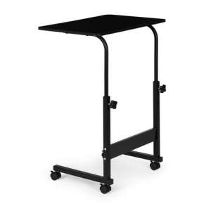 Mobilný stojan na notebook, nastaviteľná výška, rolovací, 62,5 - 83 cm