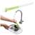Extendable faucet brush for cleaning dishes, pots, and pans