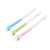 Set of 3 faucet brushes in different colors: blue, green, and pink