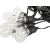 Kertészeti Branda 10 LED E27 string lights, multiple bulbs