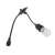 Kertészeti Branda 10 LED E27 10m outdoor string lights connector