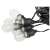 Kertészeti Branda 10 LED E27 10m outdoor string lights close up of bulbs