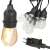 Kertészeti Branda 10 LED E27 10m outdoor string lights with warm white bulbs