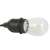 Kertészeti Branda 10 LED E27 10m outdoor string lights close up of bulb