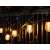 Kertészeti Branda 10 LED E27 10m outdoor string lights hanging on a fence