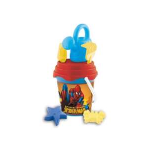 Pókemberes homokozó szett vödörrel, lapáttal, gereblyével, locsolókannával, csillag és rák formával - Felfújható játék & Strandjáték