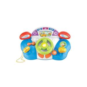 Jucărie volan pentru bebeluși cu lumini și sunete, jucărie de dezvoltare pentru bebeluși, joc interactiv pentru copii, jucărie muzicală, volan pentru mașină pentru bebeluși, joc de conducere pentru bebeluși - Premergatoare, Premergatoare și Jocuri de dezvoltare pentru copii mici