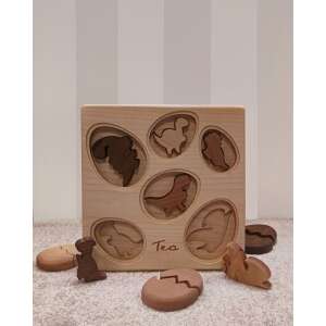 Wooden dinosaur egg puzzle with dinosaur shapes, dinosaur puzzle for kids, dinosaur egg puzzle for toddlers, wooden dinosaur puzzle, dinosaur puzzle for preschoolers, dinosaur egg puzzle for preschoolers, dinosaur egg puzzle for babies, dinosaur egg puzzle for toddlers, dinosaur egg puzzle for children, dinosaur egg puzzle for boys - Puzzle