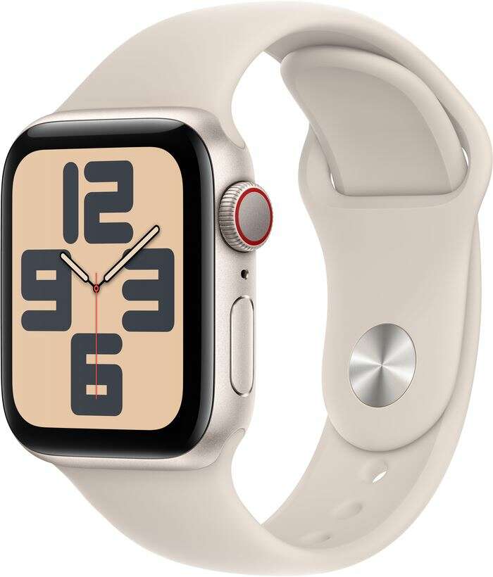 Apple watch se gps 40mm csillagfény alumíniumtok, csillagfény spo...