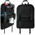 Xtrobb black car seat organizer with multiple pockets for storage