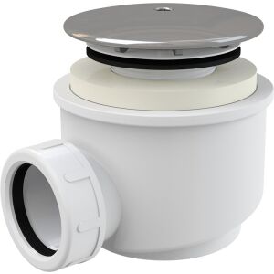 ALCA ZUH.TÁLCA SZIFON KRÓM A47CR/60 131715023 - WC bekötő elem