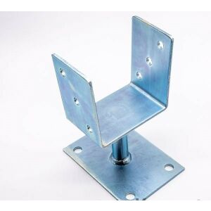 Horganyzott Acél Fix Ozloptartó - Csavarozható - 100 mm