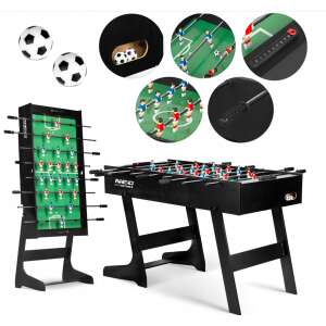 Neosport összecsukható Csocsóasztal 120x60x80cm #fekete 94188943 Csocsóasztalok és kiegészítők