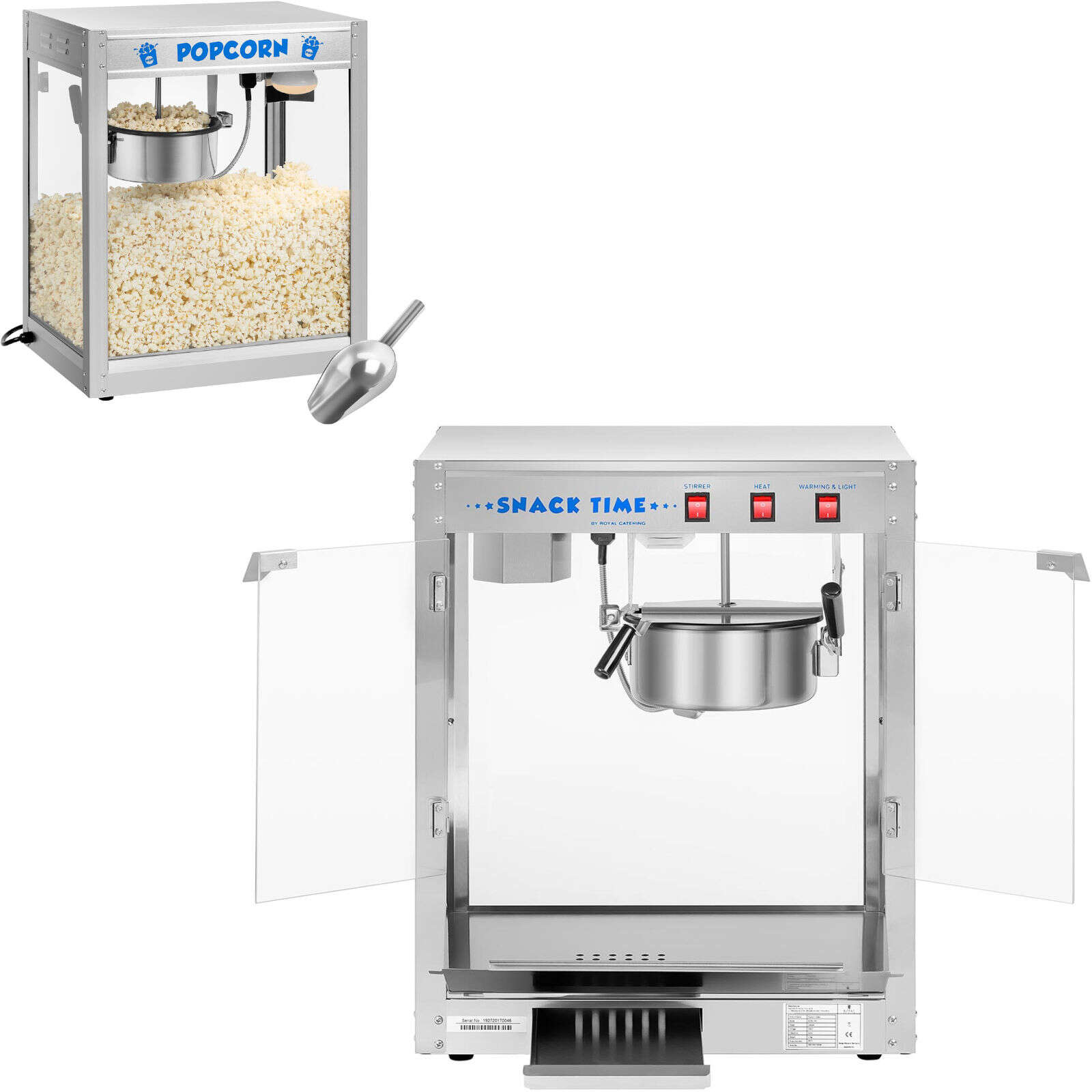 Popcorn készítő gépek