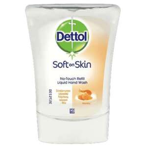 DETTOL Płyn do mycia rąk, uzupełnienie, 250 ml, DETTOL, miód