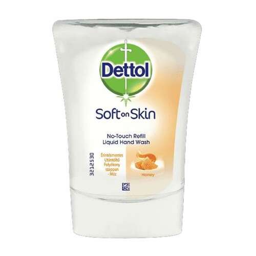 Dettol Soft on Skin Płyn do mycia rąk w płynie, bezdotykowy, uzupełnienie, miodowy