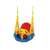 Ricokids 3-in-1 Elephant Baby Swing, blue, red, yellow