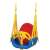Ricokids 3-in-1 Elephant Baby Swing, blue, red, yellow