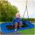 Neo-Sport Swingo Nest Swing, 110x70cm, 150kg, waterproof - Blue 94198754