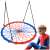 Neo-Sport SWINGO 95cm nest swing, blue and red, used by a child
