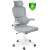 Formax ergonomikus irodai forgószék hálós háttámlával és állítható fejtámlával, szürke