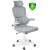 Formax ergonomikus irodai forgószék hálós háttámlával és állítható fejtámlával, szürke
