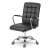 Black Benton office chair with adjustable height and tilt mechanism