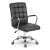 Black Benton office chair with adjustable height and tilt mechanism