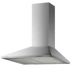 Berdsen Kürtős páraelszívó, 350m3/óra, 3 fokozat, LED világítás, B energiaosztály, Inox