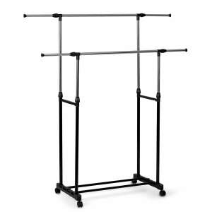 Massido Coat Rack - Black, Silver