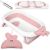 Badewanne mit Ablassschraube und Thermometer Ricokids RK-282 - Rosa 94200391
