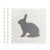 Ricokids grey rabbit foam puzzle piece