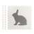 Ricokids foam puzzle mat, grey rabbit piece