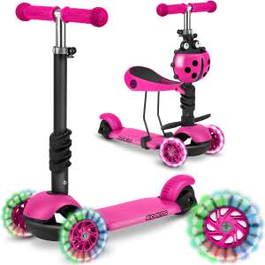 Ricokids buggy triciclu scuter triciclu - roz 94200435 Role, Trotinete pentru copii