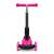 Front view of Ricokids 3-wheel pink scooter