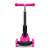 Front view of Ricokids 3-wheel pink scooter
