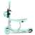 Ricokids 3in1 mint and grey scooter with seat and ladybug basket