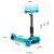 Ricokids buggy tricycle scooter - turquoise 94200441