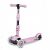 Ricokids 3-in-1 Pink Scooter with Light-Up Wheels