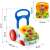 Dimensiunile Ricokids 2in1 Baby Walker, arătând înălțimea, lățimea și adâncimea produsului