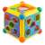RicoKids Activity Cube RK-747 educational toy for babies, multi-colored cube with various activities, including shape sorter, gears, piano, phone, and mirror