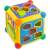 RicoKids Activity Cube RK-747 educational toy for babies, multi-colored cube with various activities, including shape sorter, gears, piano, phone, and mirror