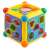 RicoKids Activity Cube RK-747 educational toy for babies, multi-colored cube with various activities, including shape sorter, gears, piano, phone, and mirror
