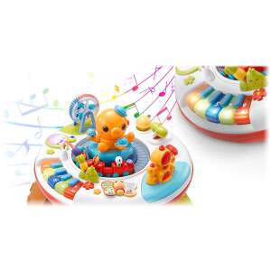 Masă de activitate RicoKids 781800 cu muzică și sunete, cu un caracatiță rotativă, tren, pian și alte elemente interactive - Ricokids