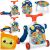 Ricokids 4 w 1 edukacyjny chodzik 781900 - niebieski 127483351