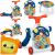 Ricokids 4 w 1 edukacyjny chodzik 781900 - niebieski 127483351
