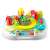 RicoKids RK-821 Educational Activity Table with Piano, Bird, Train, and Caterpillar Toys