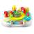 RicoKids RK-821 Educational Activity Table with Piano, Bird, Train, and Caterpillar Toys